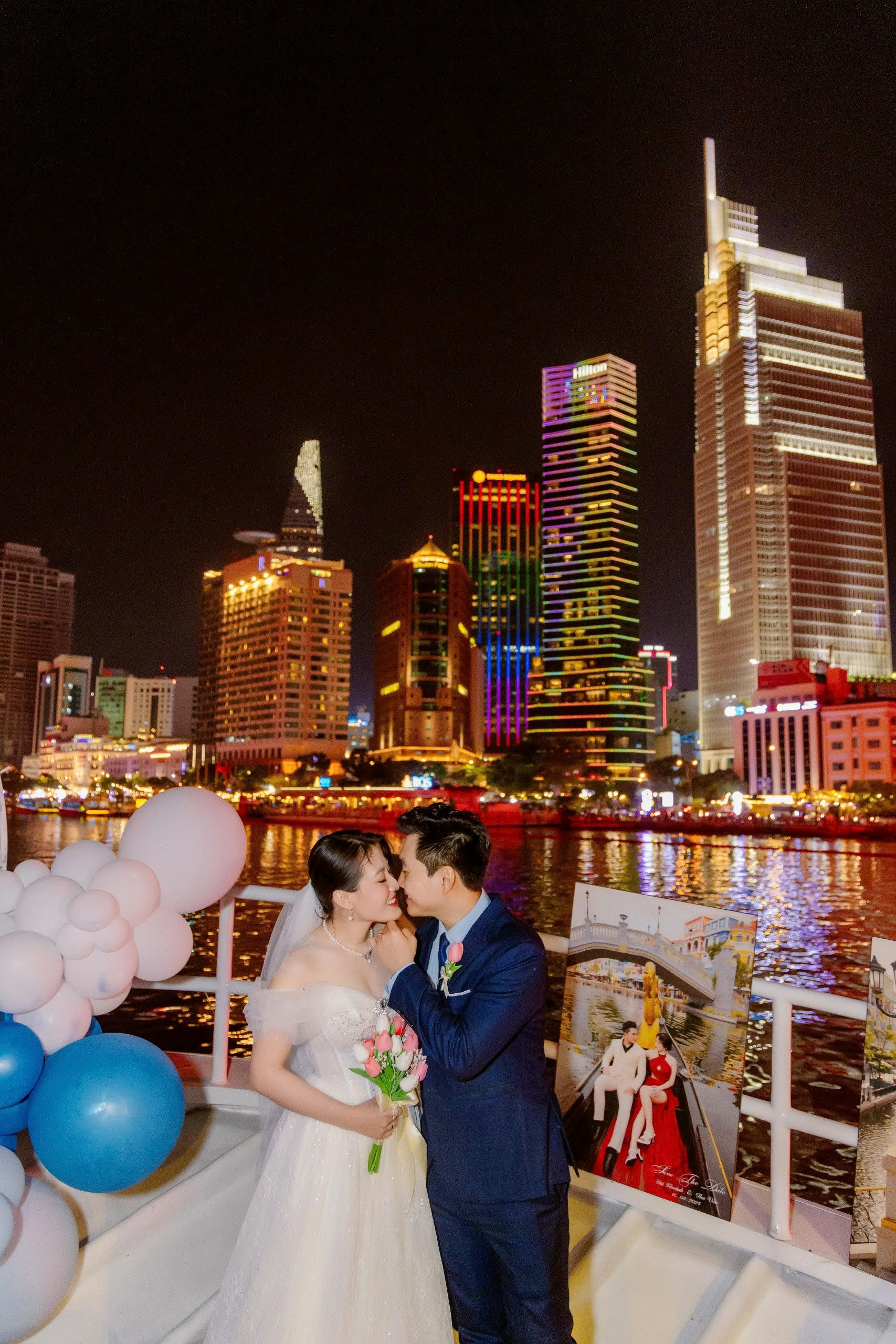 trang trí tiệc cưới du thuyền king yacht